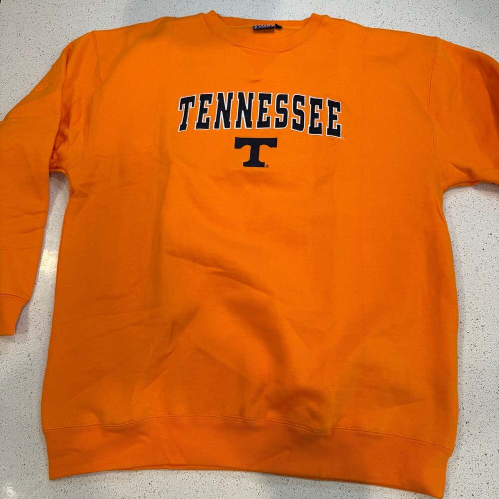 Team Edition Apparel Tennessee Volunteers College Crewneck Sweatshirt